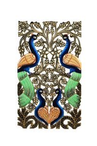 Peacock Wooden Wall Panel