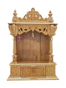 Ornate Wooden Mandir