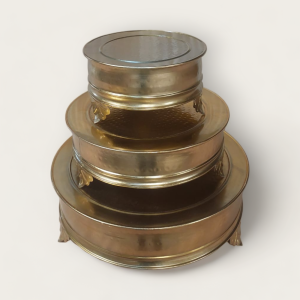 Round Iron Chowki (Small)