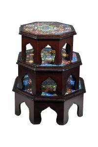 Octagon Tile Fitted Chowki