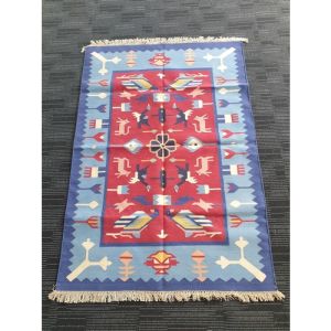 Handmade Cotton Durrie (179cm x 125cm)