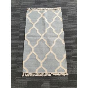 Handmade Wool Durrie (97cm x 59.5cm)