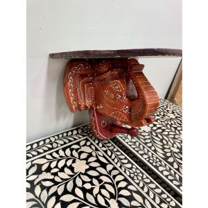 Elephant Head Shelf (Orange)
