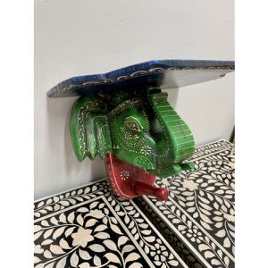 Elephant Head Shelf (Green)