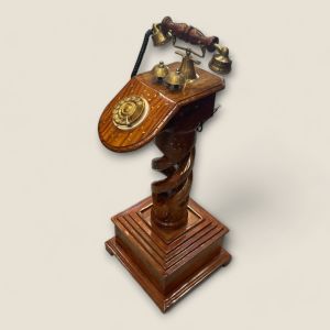 Antique Telephone on Pedestal (Assorted Sizes)