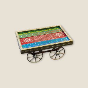 Hand-Painted Cart
