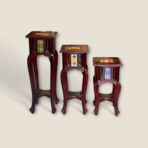 Wooden Tile Fitted Planter (DRM) 