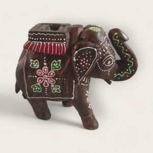 Wooden Elephant (Assorted Colours)