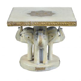 Regal Elephant Pedestal