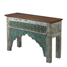 Arch Carved Console Table