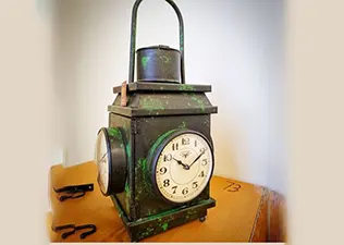 4 Dial Lantern Clock