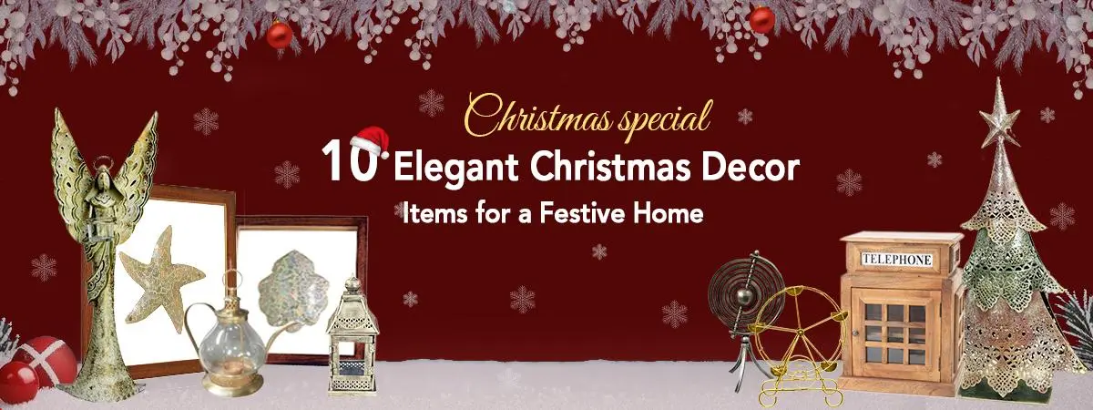 10 Elegant Christmas Decor Items for a Festive Home