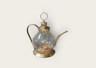 Glass Kettle Lantern