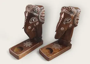 Elephant Bookends (Set of 2)